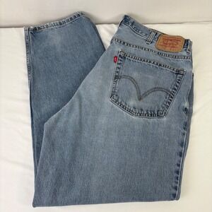 Levi's 560 Baggy‎ Loose Fit Tapered Jeans Mens 38x30 (37x30) Y2K